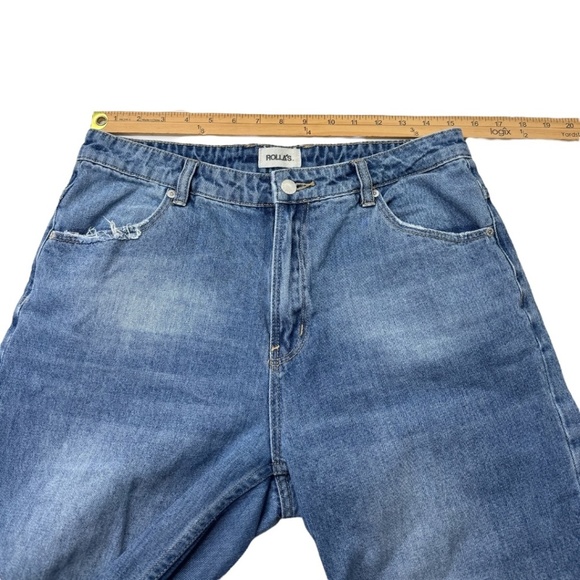 Rollas Classic Loose Fit Ripped Boyfriend Jeans - Picture 13 of 13